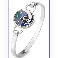 ENAMEL BANGLE CATS